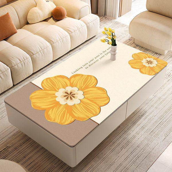 茶几桌布免洗防水防油轻奢高级感皮革桌垫客厅餐桌垫家用茶几垫子,居家布艺,茶几垫,淘宝优惠券,粉丝福利购,淘宝优惠卷