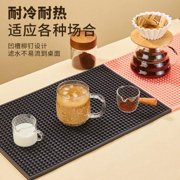 茶杯垫防滑吧台垫滤水垫酒吧酒杯垫隔热垫吧垫杯垫茶杯硅胶沥水垫,餐饮具,杯垫,淘宝优惠券,粉丝福利购,淘宝优惠卷