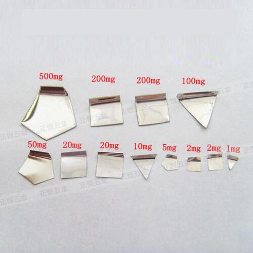 F1级不锈钢片码 砝码精密毫克片50mg100mg200mg500mg盒装法码现货
