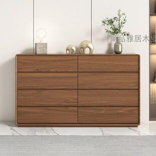 卧室斗柜收纳柜主卧床尾八斗柜客厅储物柜靠墙实木框大容量六斗橱