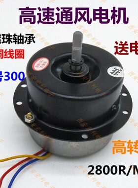 FD250 新型节能通风器电机 2800r/min高速换气扇电机排风扇筒式