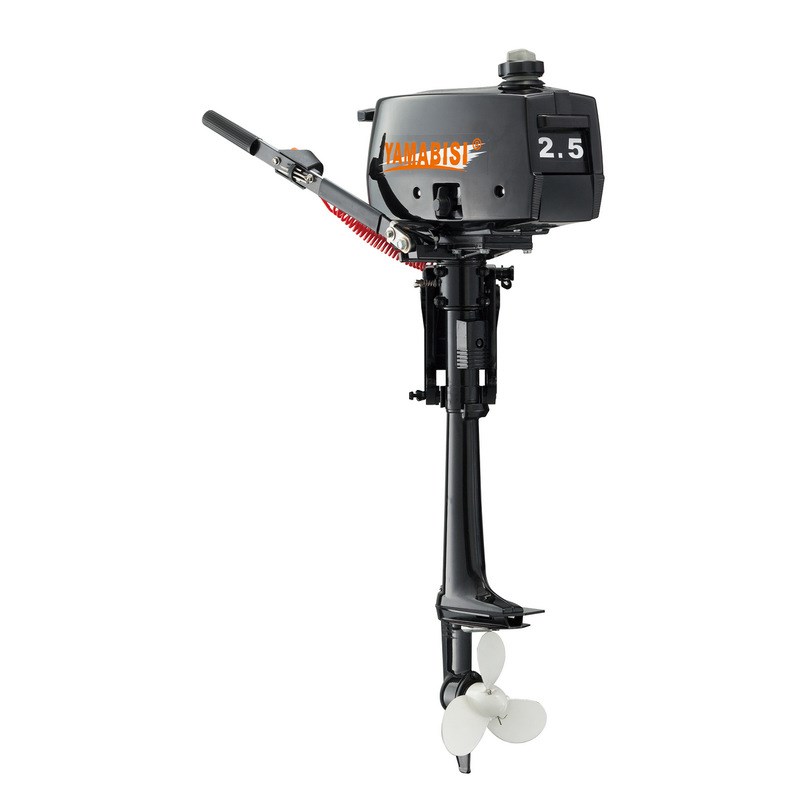 双马船外机政府防汛船用发动机二冲四冲舷外机橡皮艇冲锋舟挂机