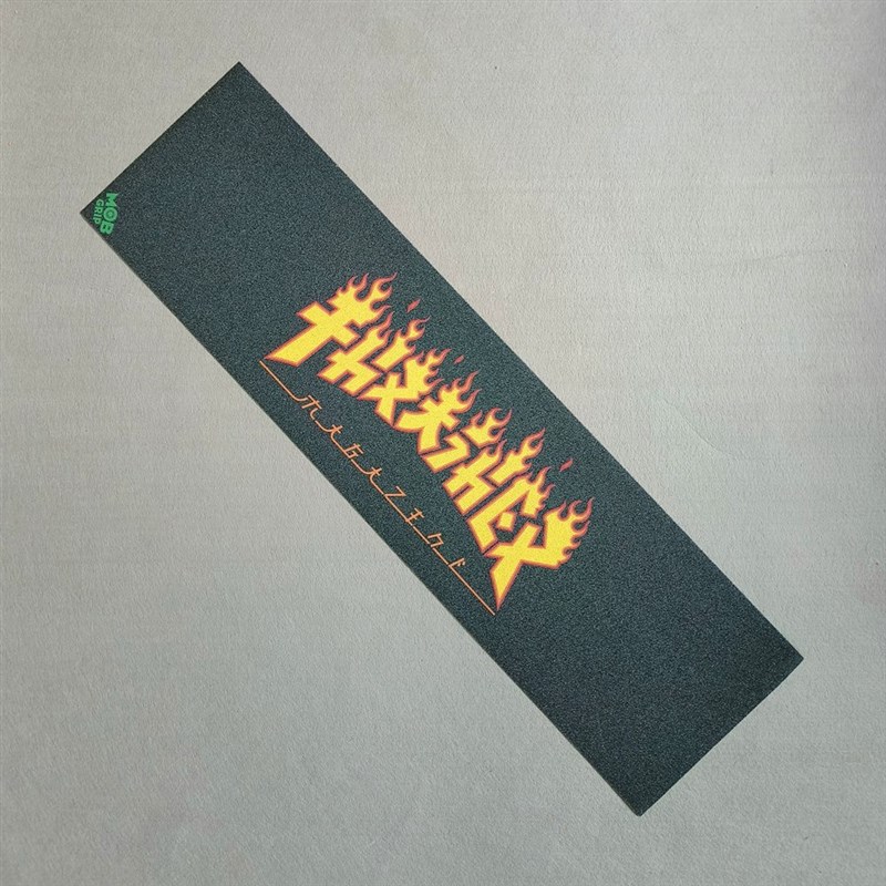 B专业滑板砂纸美国进口MO鬼手紫色花纹玫瑰花透明字体粉红色栗色