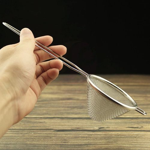 酒术 不锈钢鸡尾酒双层过滤网日式调酒双重滤网滤冰器过滤器漏网