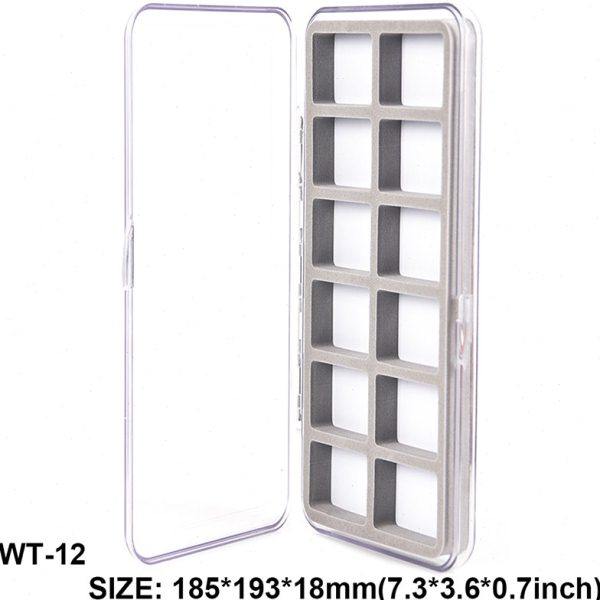 飞钓 飞蝇钓 毛钩盒 带磁力 鱼钩盒 假饵盒 渔具盒 分类盒 裸钩盒