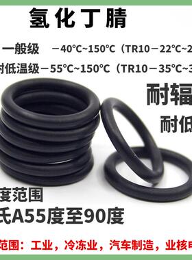 线径0.8mFBLm氢化丁腈圈密封圈o型H调NBR空压缩机冷媒汽车空调