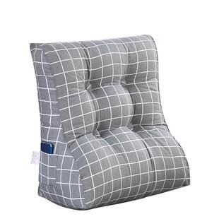 同床房垫高枕zZ1Lo7Mo头p棉p受孕床头大垫靠背三角沙发靠护颈护腰