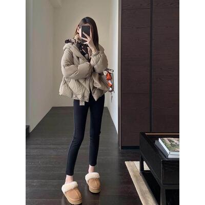 Amr H，AQ丝Uu◆含身绸羊毛和适暖UID和温，高腰，修舒外观和天鹅