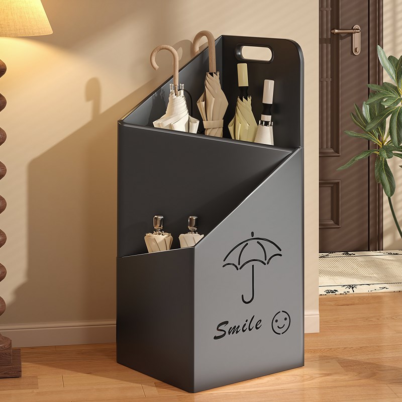 高级雨伞收纳架家用门口放t雨伞置物架商用放伞架可沥水长柄伞收