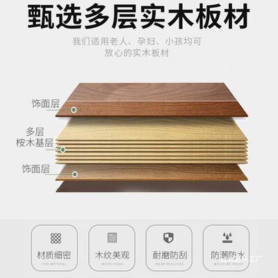 推Tal全实木衣房柜34903家用卧室现代简约组装户出租用小型拉门大