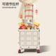 华夫格颜高值小推车货折叠拉外出便式 野携餐YN8021车家用超市购物