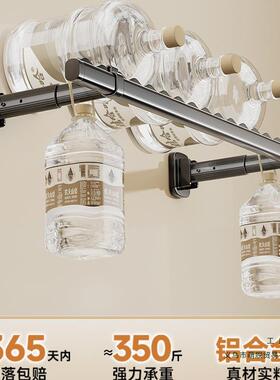 侧装晾架台阳墙上固定式折衣挂衣架叠侧面晾衣杆一根壁挂F986SSST