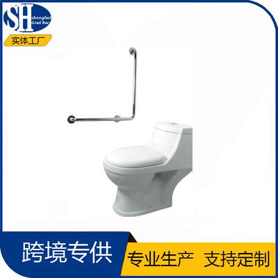 不SH1813锈钢卫生间手挂壁式扶手浴室专用障防滑L无型扶碍扶手直