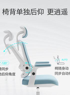 人工学职电脑椅办公椅子靠背布网升降员椅学习BGY-56写体字座椅家