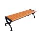 公园椅凳户场外长椅NXV防腐木家用铸铝铁艺室外广小区庭塑院露天