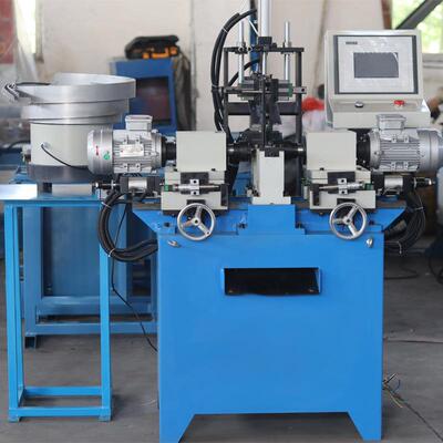 双头全自动倒气动倒角机自动管材平全头倒角去刺机金属毛型厂家供