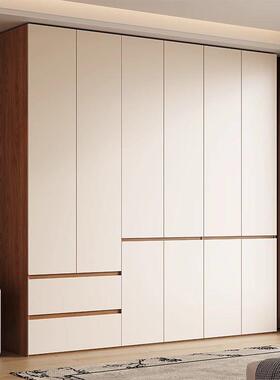 ENF级柜家衣用平开简约现代经济型柜子加厚1OUX㎜实木欧松门板衣8