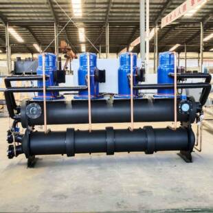 水地源热机用组采暖制冷养殖RJV空泵调设洗备浴热水水源热泵