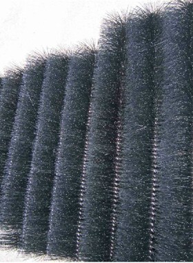锦芯鱼池过滤毛刷黑色304不锈钢鲤c50支/箱 直径12 m 长度可截取