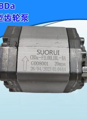 齿轮泵CBDa-F11.00L1BL-BA/F12.00/11.75/11.50/11.25微型齿轮泵