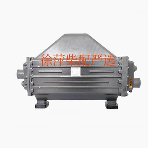 S00016063+05空气冷却器上柴SC7H船用柴油机水空中冷器型号KL7