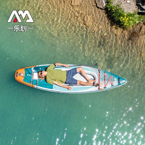 AM/乐划蓝箭桨助动进器电推鱼鳍浆板船外机发动机皮划艇板推器
