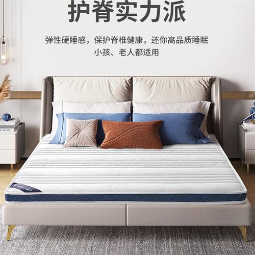 椰硬护脊环保偏棕床垫学生宿舍经济型天然棕榈榻榻天薄款米然棕榈