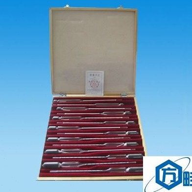 玻璃密度计/比重计/十四只组精密密度计0.600-2.000 14支装木盒装