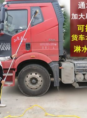 货车洗车拖把通水洗车刷长柄伸缩擦车毛刷软毛不伤车刷车刷子神器