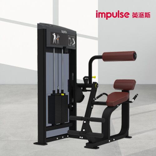 英派斯IF9332商用坐式背肌伸展练习机坐姿腰部后压健身房训练器械
