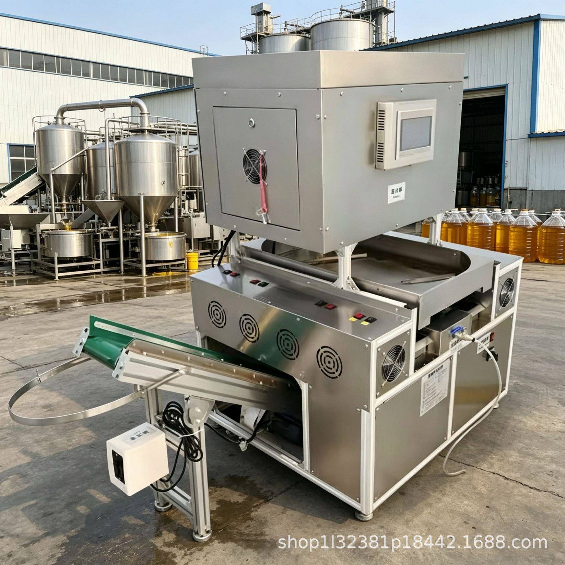 . 新款家用智能榨油机大屏数显控温冷热双榨小型家用花生油压榨