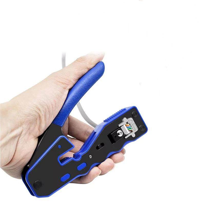 类RJ4网5八芯网线线通孔钳子ca191t7穿孔五六类七类压接工具络压