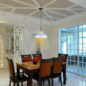 工复业风餐厅吊灯l329ft美o式 古铁艺咖啡小厅吧台奶茶店饭厅锅盖