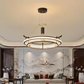 新中店式 客厅吊灯现圆代餐厅饭店包形房吊灯酒会所禅302意茶室吊