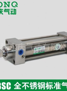 大量 不锈钢气缸系列BSC40*100不锈钢标准气缸SCD双出SCJ气缸