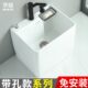 家用陶瓷拖把池阳台一体成型带龙头孔拖布池卫生间洗地防溅水商用