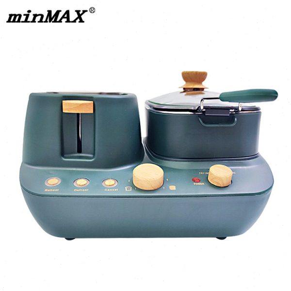 min MAX新款早餐机MBK-005多功能三合一烤面包机煎煮鸡蛋面条早餐,厨房电器,吐司机,淘宝优惠券,粉丝福利购,淘宝优惠卷