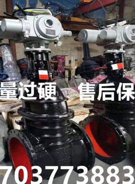 Z945T-10电动铸铁法兰闸阀电动大口径铸铁楔式法兰闸阀DN600-800