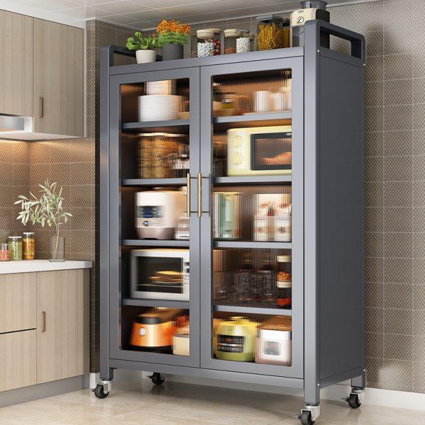 厨房置物架磁吸柜门多功能橱柜储物柜书柜对开门置物架碗柜收纳柜,厨房/烹饪用具,厨房抽屉置物架,淘宝优惠券,粉丝福利购,淘宝优惠卷