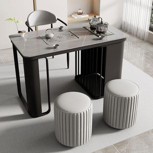 轻奢岩板茶桌家用阳台接待会客小型泡茶桌椅组合现简约酒店茶台,商业/办公家具,茶台/茶桌,淘宝优惠券,粉丝福利购,淘宝优惠卷