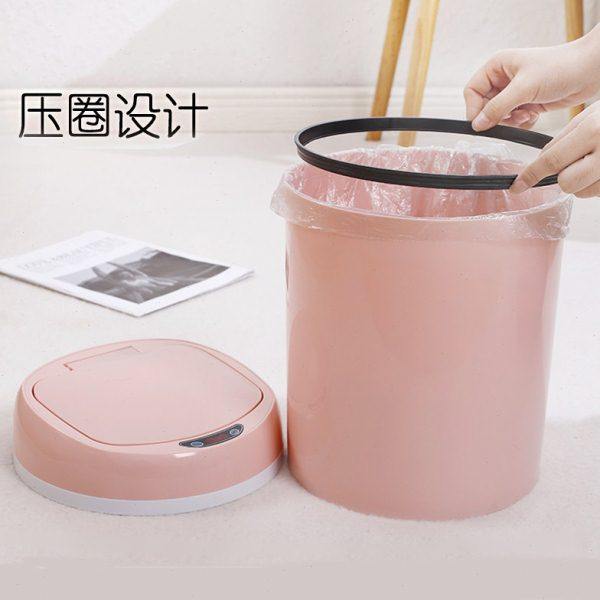 7K1智能垃圾桶家用新款带盖轻奢卫生间厨房客厅卧室充电全自动感,家庭/个人清洁工具,感应垃圾桶,淘宝优惠券,粉丝福利购,淘宝优惠卷