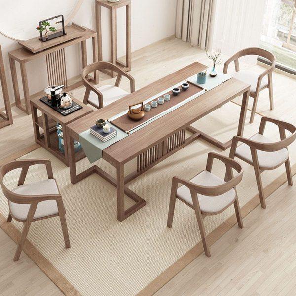 新中式茶台实木茶桌椅组合现简约功夫禅意家用茶室家具创意茶桌,商业/办公家具,茶台/茶桌,淘宝优惠券,粉丝福利购,淘宝优惠卷