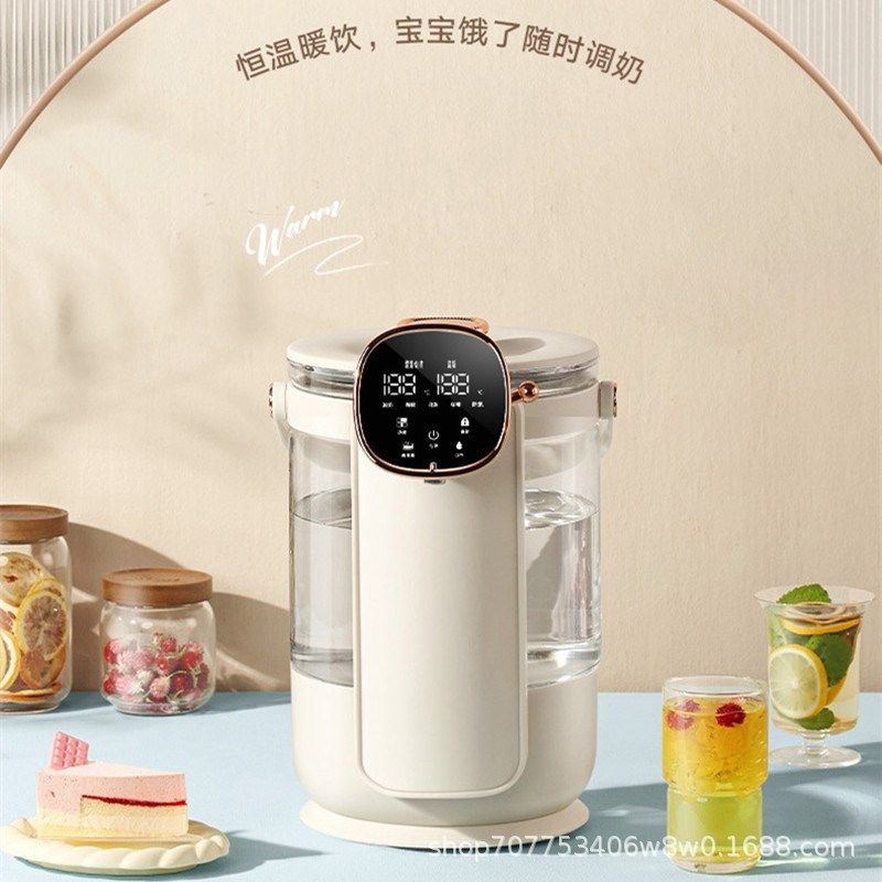新款电热水壶恒温养生壶家用智能全自动烧水壶保温一体玻璃煮开水