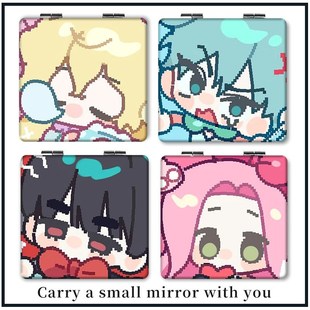 AlienStage异形舞台Ivan小镜子折叠翻盖式 随身带化妆镜补妆镜定制