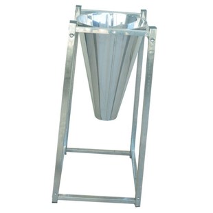 不锈钢杀鸡鸭架子 放血用机器大号放血器耐用加厚杀鸡锥沥血漏斗