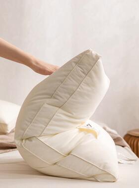 A类全枕棉芯高单只纯棉抗菌枕单人GPB酒店枕头学生家用护颈枕多种