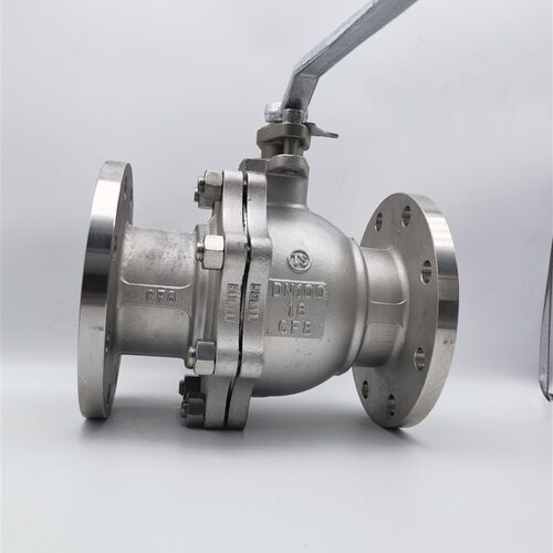 30准 316L不锈钢法兰球阀41F-06P化工部标4国标T20592-2019DN100