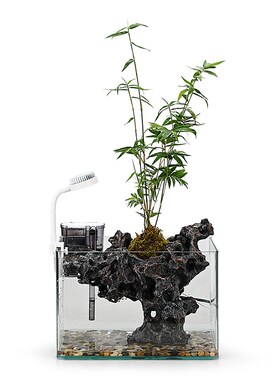 流水摆件循泉过滤水喷环绿植鱼缸客厅招财办公室装饰乔迁开业礼品