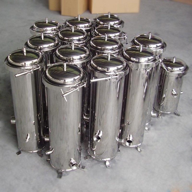 304不锈钢精密保安过滤器工业水处理家用净水器PP棉滤芯前置净水