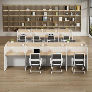 沉浸式自习室单桌人自习学习培训桌桌隔断桌实木新桌款学书YC-TIO